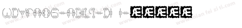 WDYFA06-AB1L9-D1 1字体转换